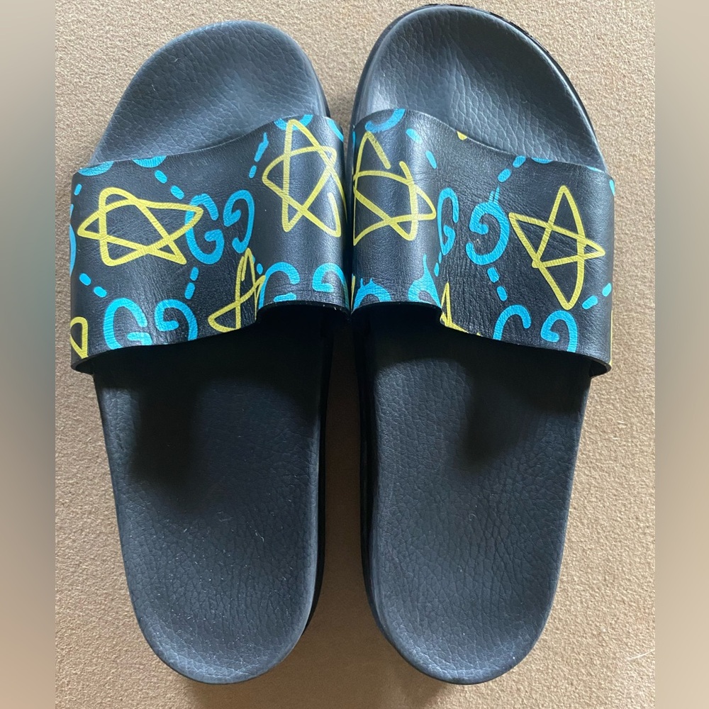 Gucci Ghost Slides “star print”